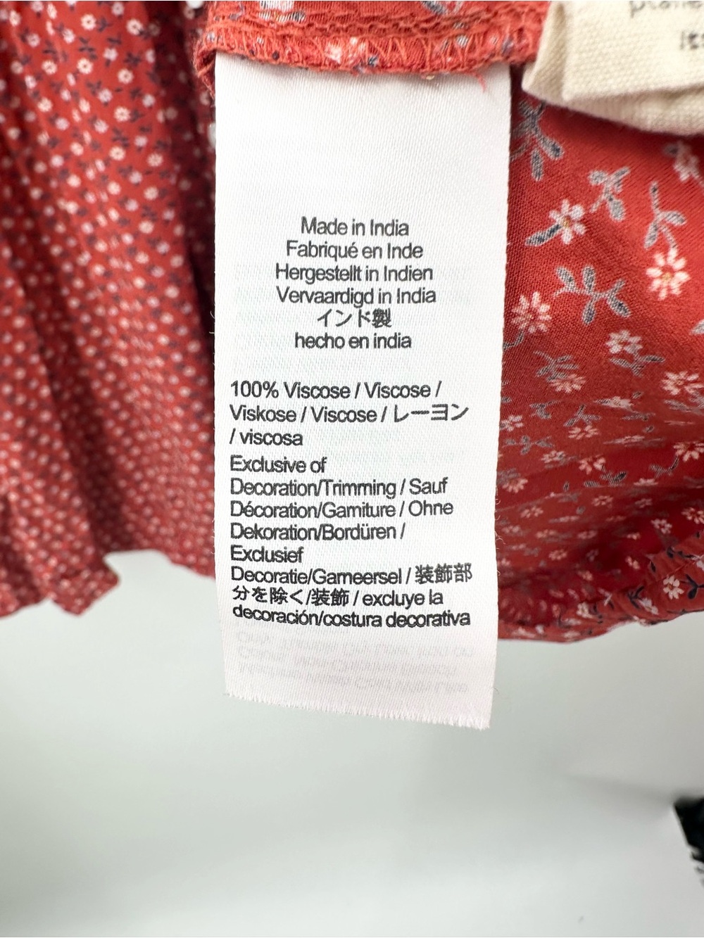 Madewell Easy Smocked Long Sleeve Mini Shift Dress Tiny Daisy Size Small - Picture 5 of 5
